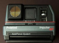 EX++ Polaroid GRIGIO Impulse AF fotocamera pellicola istantanea (600) testata!