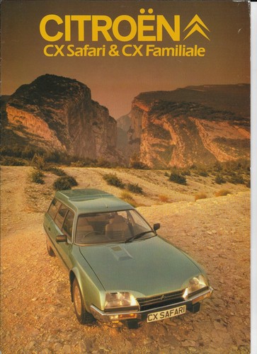 Brochure citroen safari - safari, &