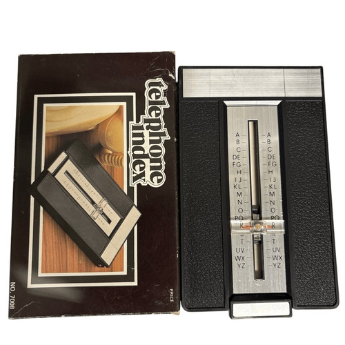 Indice telefonico vintage