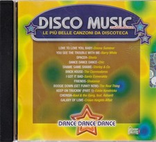 DISCO MUSIC COLLECTION DANCE DANCE DANCE CD CANZONI DA DISCOTECA Nuovo E00761