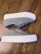 Superga Grey Sage Lace Up