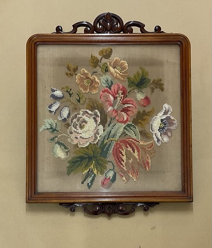 Antique victorian needlework - antique,