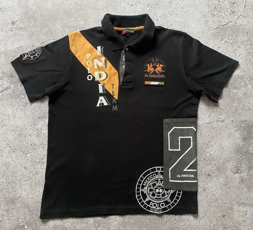 Polo martina taglia nera - la,