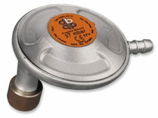 Regolatore Di Propano Angolare 37Mbar Riduttore Di Pressione NUOVO