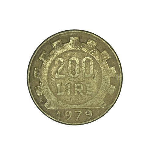 1979 italy 200 lire - 200, foreign