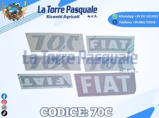 ADESIVI DECALCOMANIA TRATTORE