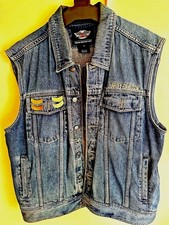 Gilet denim originale harley - denim,