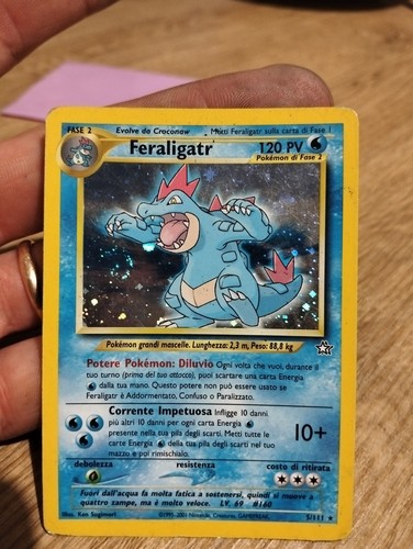 Feraligatr 111 neo genesis - neo,