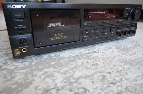 Sony k770es cassette deck - tc-k770es,