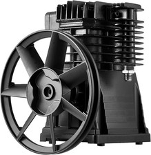 Testa Pompa del Compressore d'Aria 3HP 2 Cilindri Pressione max. 116 PSI VEVOR
