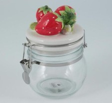 Barattolo in vetro con