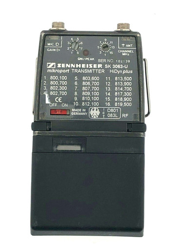 Sennheiser 3063 wireless - sennheiser, 3063-u