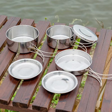 Set Da 8 Pezzi Di Pentole Da