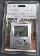 Oregon Stazione Meteo Scientifica Termometro Orologio Atomico Previsione IWA-80051