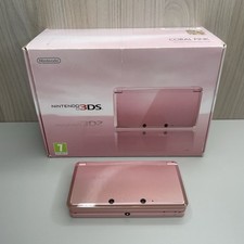 Console Nintendo 3DS Rosa Coral Pink COMPLETA con Scatola e Accessori - PERFETTA