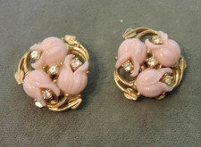 Rosa vintage plastica tulipano - rosa,