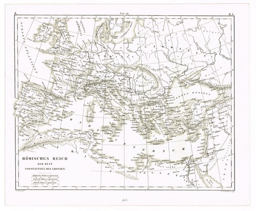 Antica stampa vintage 1851 - antica,