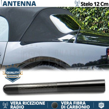 Antenna Corta 12cm Fibra Carbonio PER Bmw Z3-Z4 VERO Segnale RADIO AM-FM-DAB