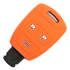 Custodia protettiva cover silicone chiave auto per Fiat Croma 194 3 tasti chiave