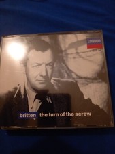BRITTEN - THE TURN OF THE SCREW. BOX 2 CD LONDON