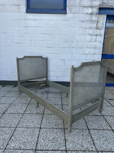 Letto paglia stile luigi - letto, in