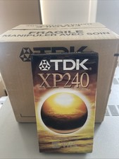 10x TDK SVHS XP240 240 min