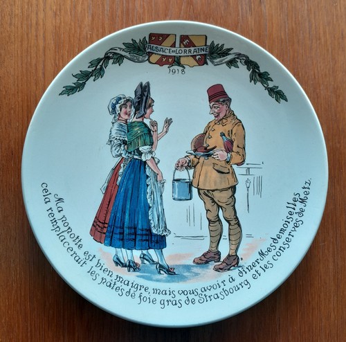 Sarreguemines assiette - sarreguemines,