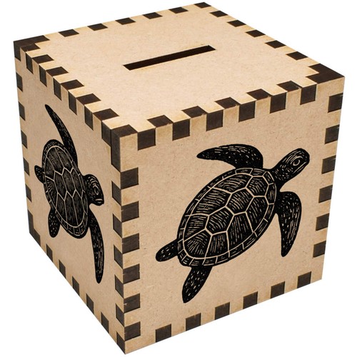 Sea turtle top view - 'sea,