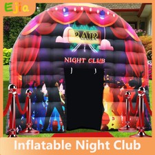 Gazebo quadrato club notturno gonfiabile 15x15x14 piedi sala eventi per feste