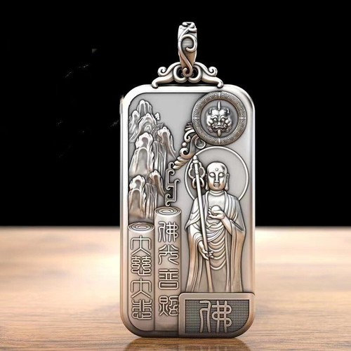 Collana buddha uomo amuleto - collana,