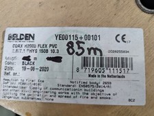 80 meters BELDEN H 2000 Flex Multifunctional, low-loss coaxial cable 50 Ohm