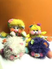 Lotto Popples 2 Puffling, Friut e Clown Mattel anni 80