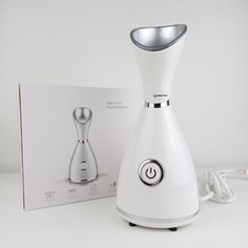 Vaporizzatore facciale elettrico per pulizia viso, punti neri, cura della pelle