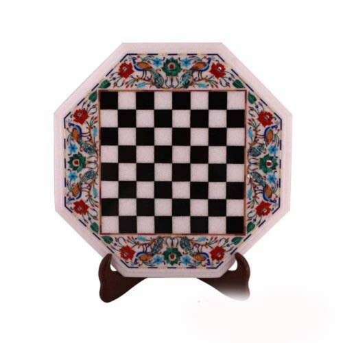 Scacchi gioco marmo - , bianco