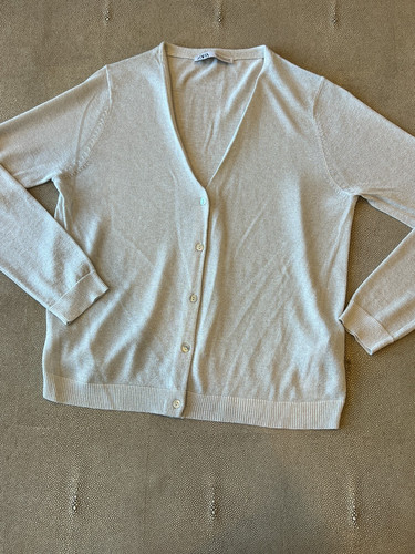 Zara cardigan silver - sz, m