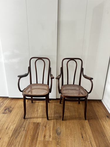 Coppia poltroncine thonet - di,