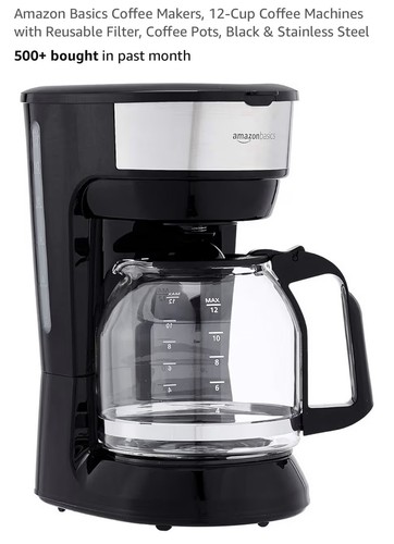Amazon basics caffettiere - amazon,