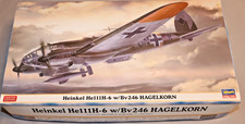 HASEGAWA 02227 HEINKEL HE 111 H-6 con BV246 GRANDINE EDIZIONE LIMITATA 1:72