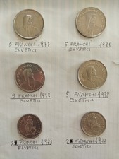 Lotto - Monete Svizzere