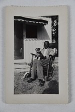 Sedia a dondolo vintage