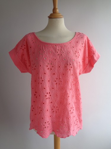 Shirt top broderie anglaise - top,