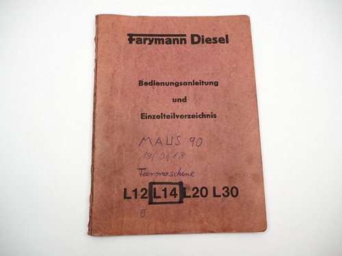 Orig farymann diesel 12 14 - 12,