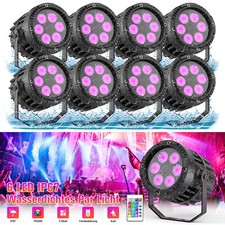 8x 6 LED Par Faro Impermeabile