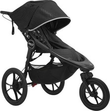 Baby Jogger Summit X3 - Passeggino 3 Ruote Jogging da 6/9M a 22 Kg Nero/Oro