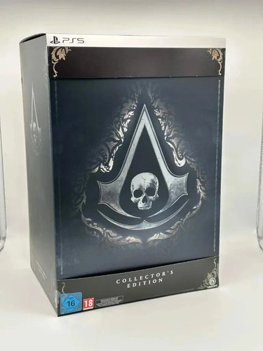 Assassin creed black - black, flag