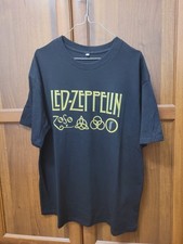fun t-shirt maglietta hard rock band led zeppelin tg. L