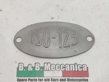 TARGHETTA LOGO COPERCHIO ISO