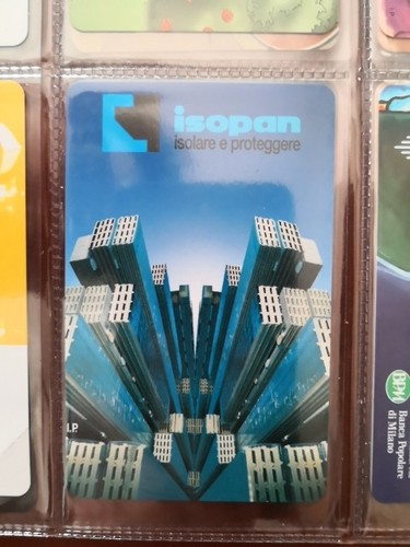 Scheda telefonica isopan g - isopan,