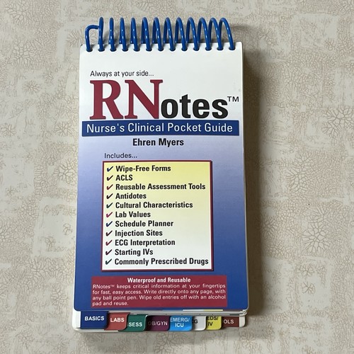 Rnotes nurses clinical pocket - rnotes:,