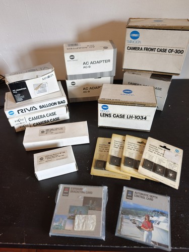 Minolta lotto accessori - lotto,